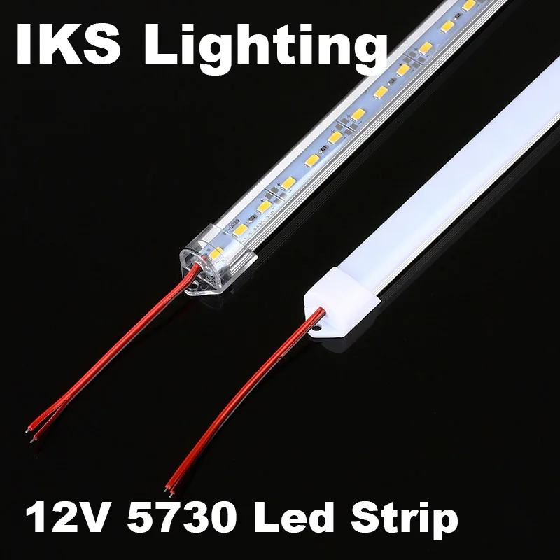 

led strip bar 5pcs*50cm led rigid strip DC 12V SMD 5630 LED Hard Rigid LED Strip Bar Light,red/blue,green color to kitchen light