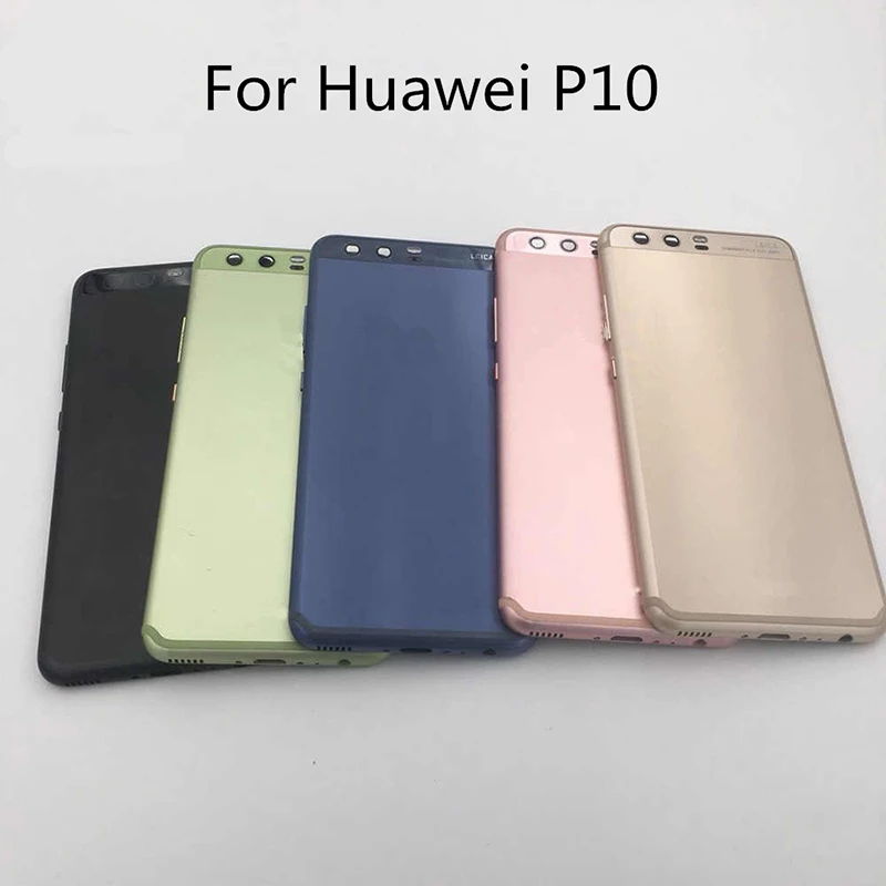 Металлический корпус AAA для Huawei P10 задняя крышка со стеклянными линзами боковые