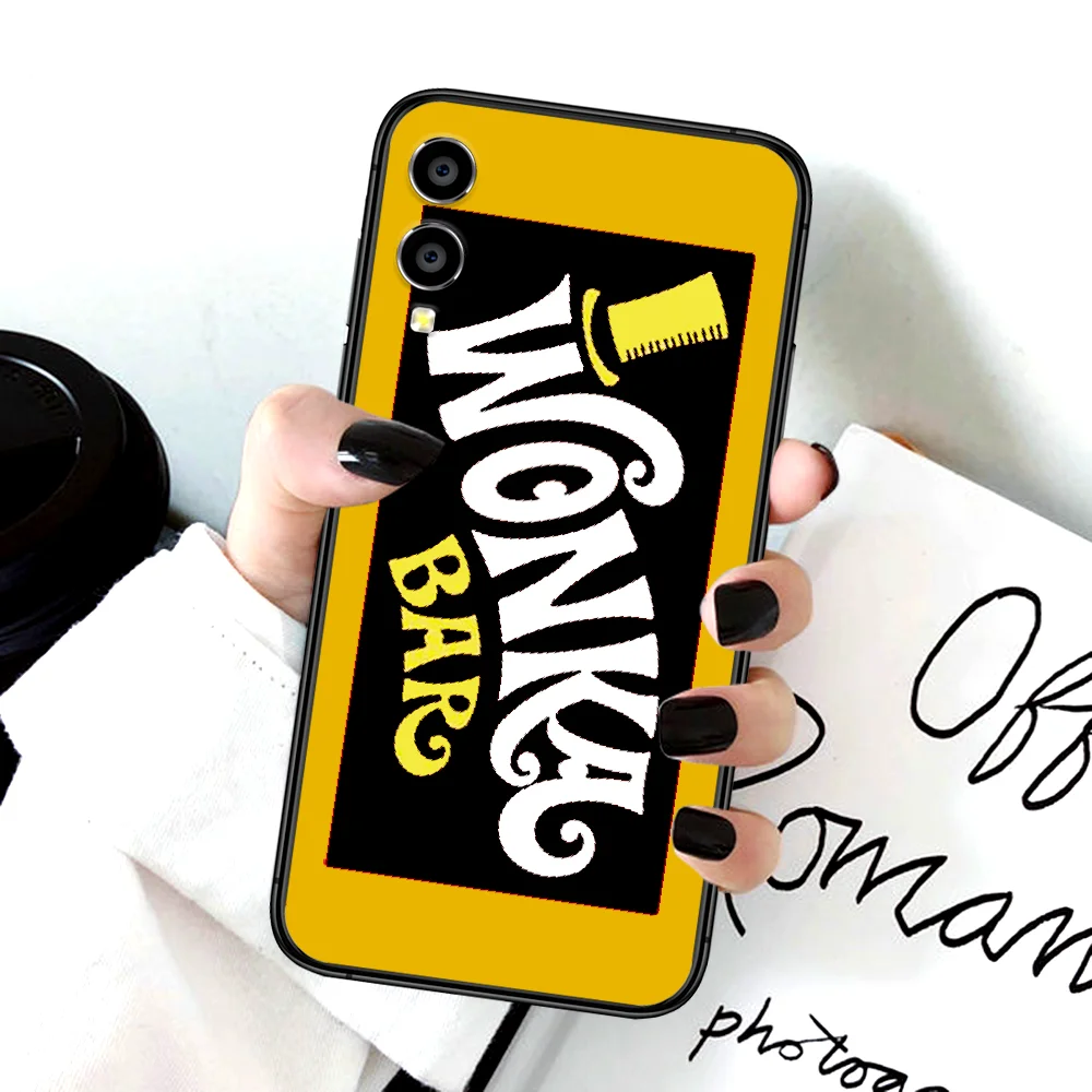 

Chocolate Bar Willy Wonka Phone Case For Huawei Honor 6A 7A 7C 8 8A 8X 9 9X 10 10i 20 Lite Pro Play black Coque Soft Prime