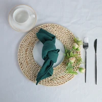 4pcs 45x60cm table napkinssoft and skin friendly kitchen tableware tea towelfor wedding dining room holiday party decor