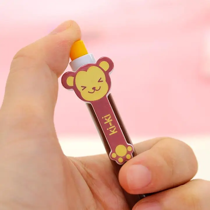 6 шт./лот разноцветные шариковые ручки с животными милый подарок ручка