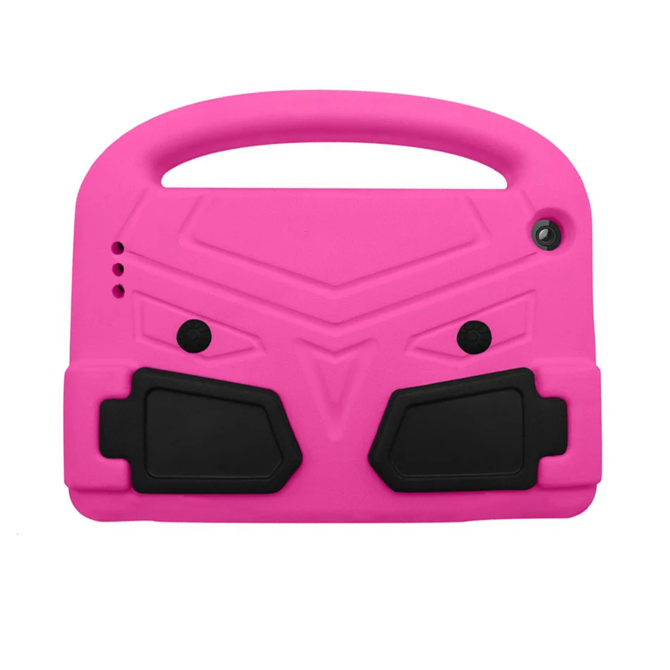rose red Для Amazon Kindle Fire 7 чехол птица Дети стенд планшет чехол противоударный EVA ручной чехол для Kindle Fire7 - Цвет: rose red