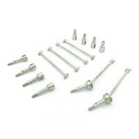 metal cvd drive shaft wheel axle differential cup set for wltoys 144001 124019 124018 rc car upgrades parts accessories