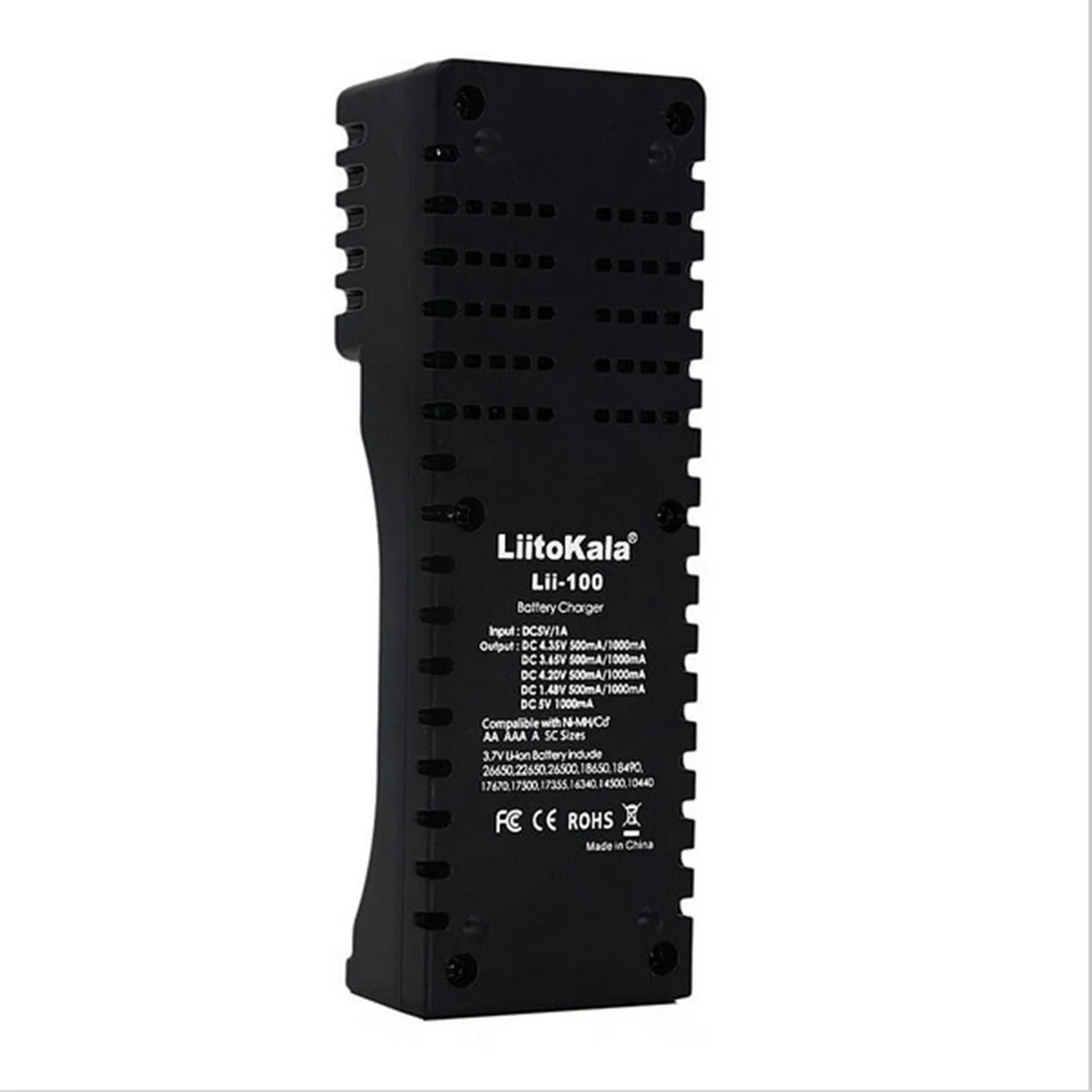 Liitokala Lii402 Lii202 Lii100 Lii-100B 18650 1,2 в 3,7 в 3,2 в AA/AAA 26650 NiMH литий-ионный аккумулятор интеллектуальное зарядное устройство 5 В 2A EU Plug