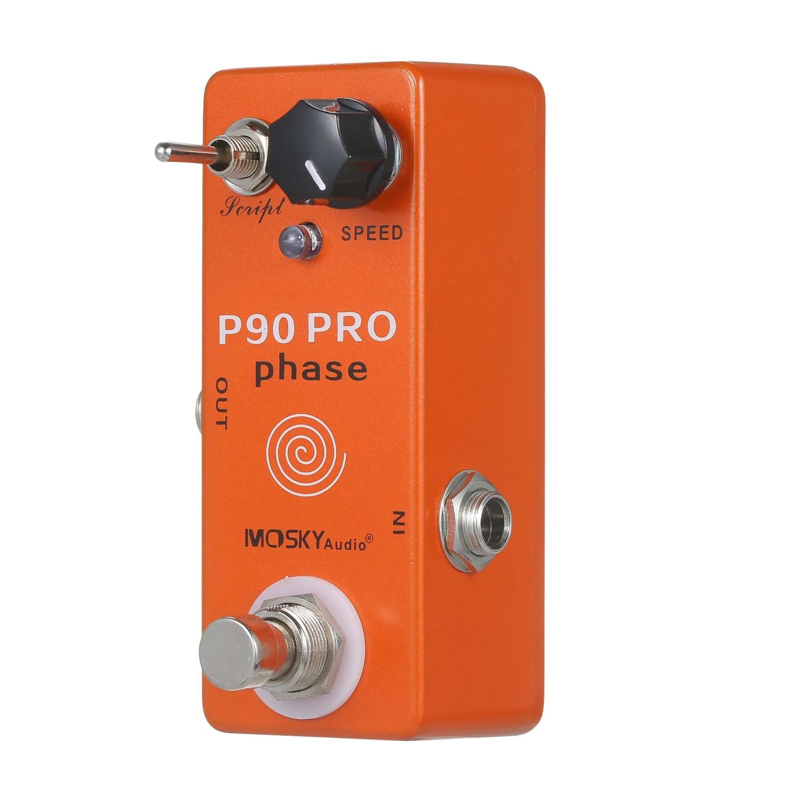 

MOSKYaudio P90 PRO PHASE Phaser Pedal Guitar Effects Single Mini Vintage Phaser Pedal Aluminum Alloy Effect Pedal