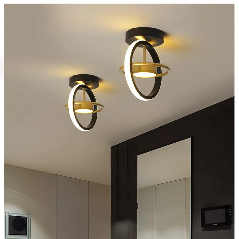 Modern LED Ceiling Light Indoor Lighting For Home Living Room Bedroom Dining Chandelier Decoraction Gold/Black Lamp Fixtures