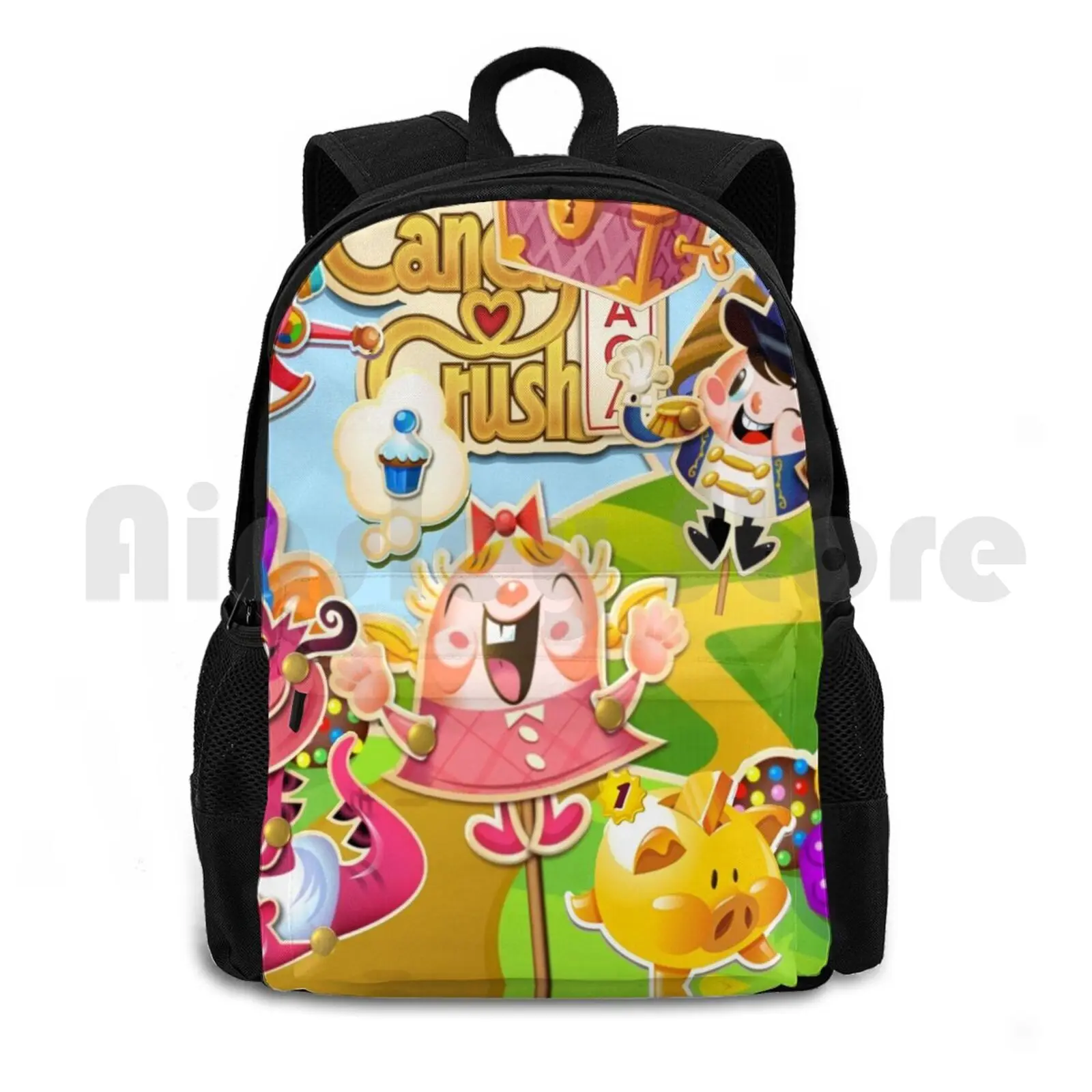Туристический Водонепроницаемый рюкзак Tiffi And Friends Candy давить на открытом воздухе