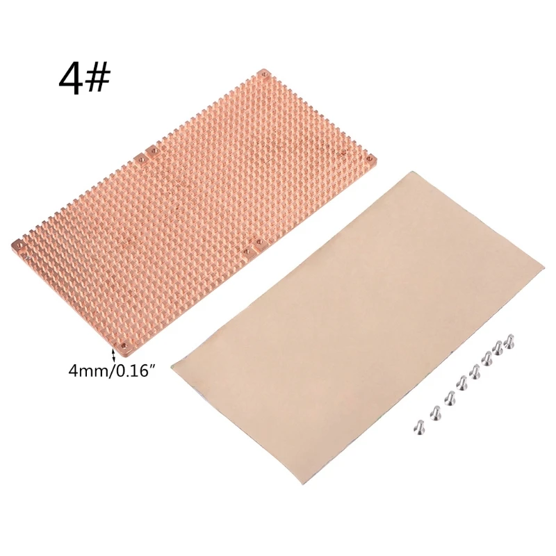 

Graphics Card Back Heat Sink GPU Cooler Copper Cooling Graphic Cards GPU Block Backplate for 3080 3090