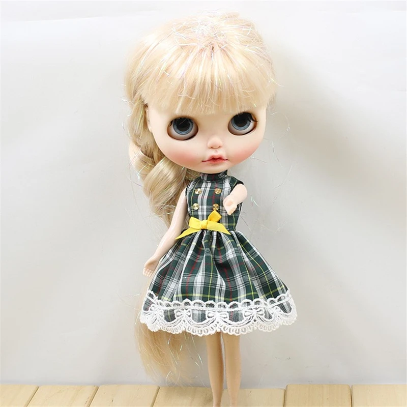 Кукольный наряд ICY DBS Blyth зеленая игрушка | Игрушки и хобби