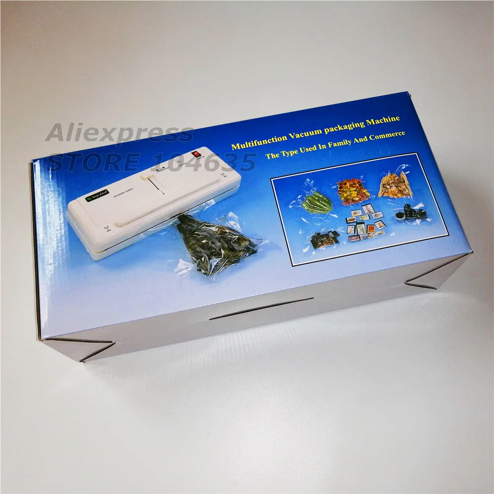 Бытовой вакуумный упаковщик для пластиковых пакетов SINBO машина упаковки пищевых