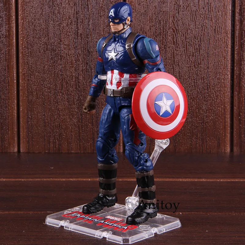 Фигурки Marvel, Капитан Америка 3, игрушки из серии «Civil War», Капитан Америка, ПВХ, Коллекционная модель, игрушки для мальчиков