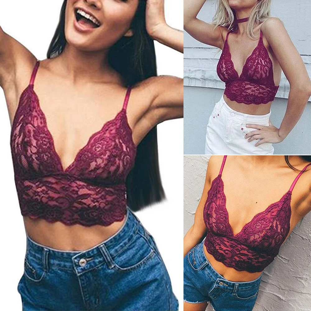 Новинка 2019 модный однотонный женский кружевной Привлекательный бюстгальтер с