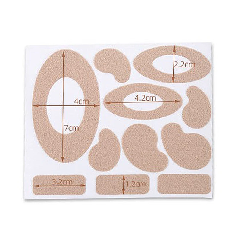 

Breathable Anti-wearing Heel Sticker Silicone Gel Soft Heel Sticker Pedicure Patch Adhesive Hydrocolloid Gel Blister Plaster