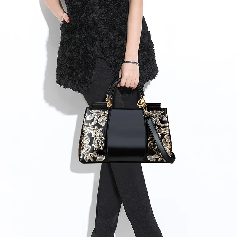 Женская сумка с вышивкой Nevenka роскошные сумки на плечо из искусственной кожи