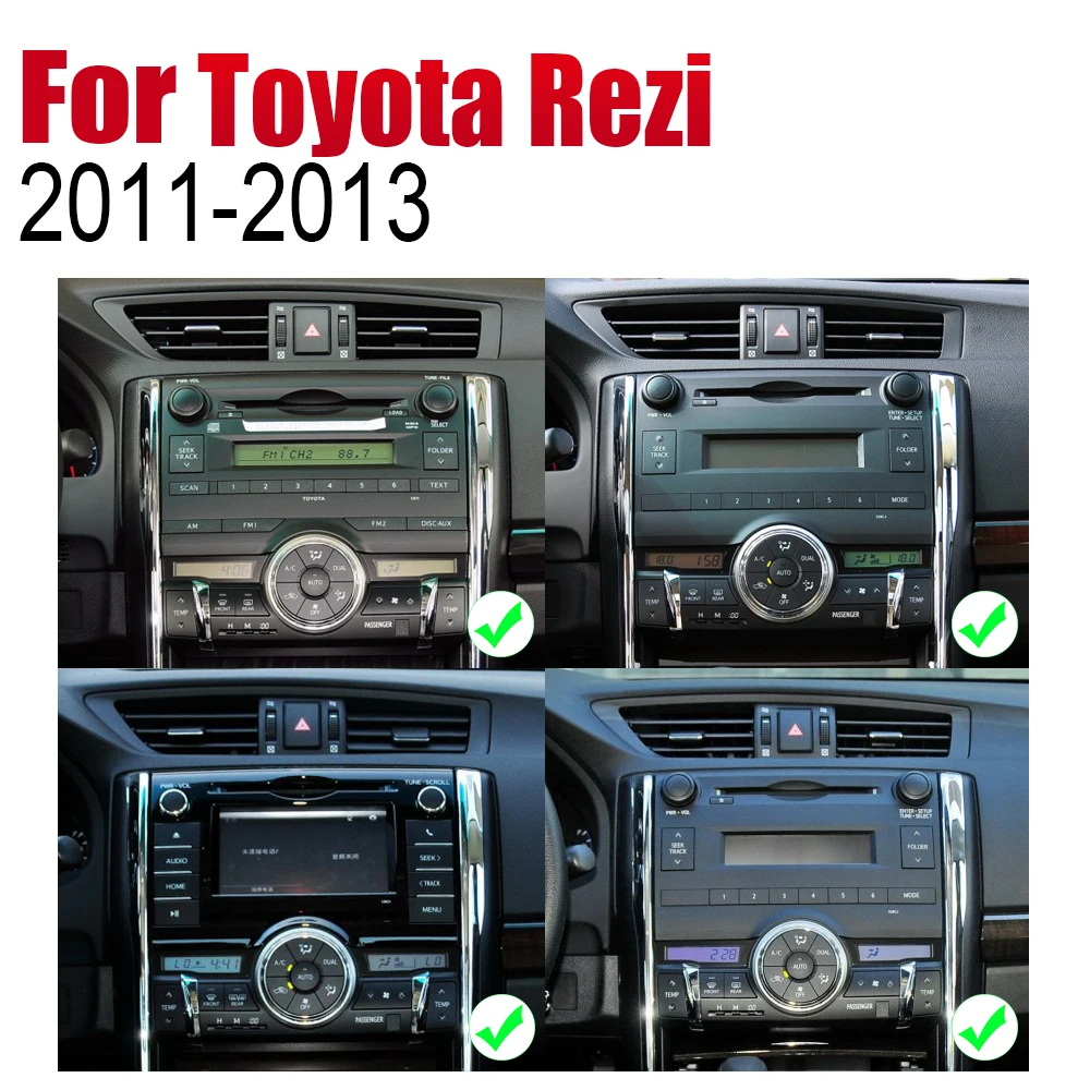 Автомобильный плеер ZaiXi GPS-навигация для Toyota Rezi / Mark 2011 ~ 2013 Автомобильная