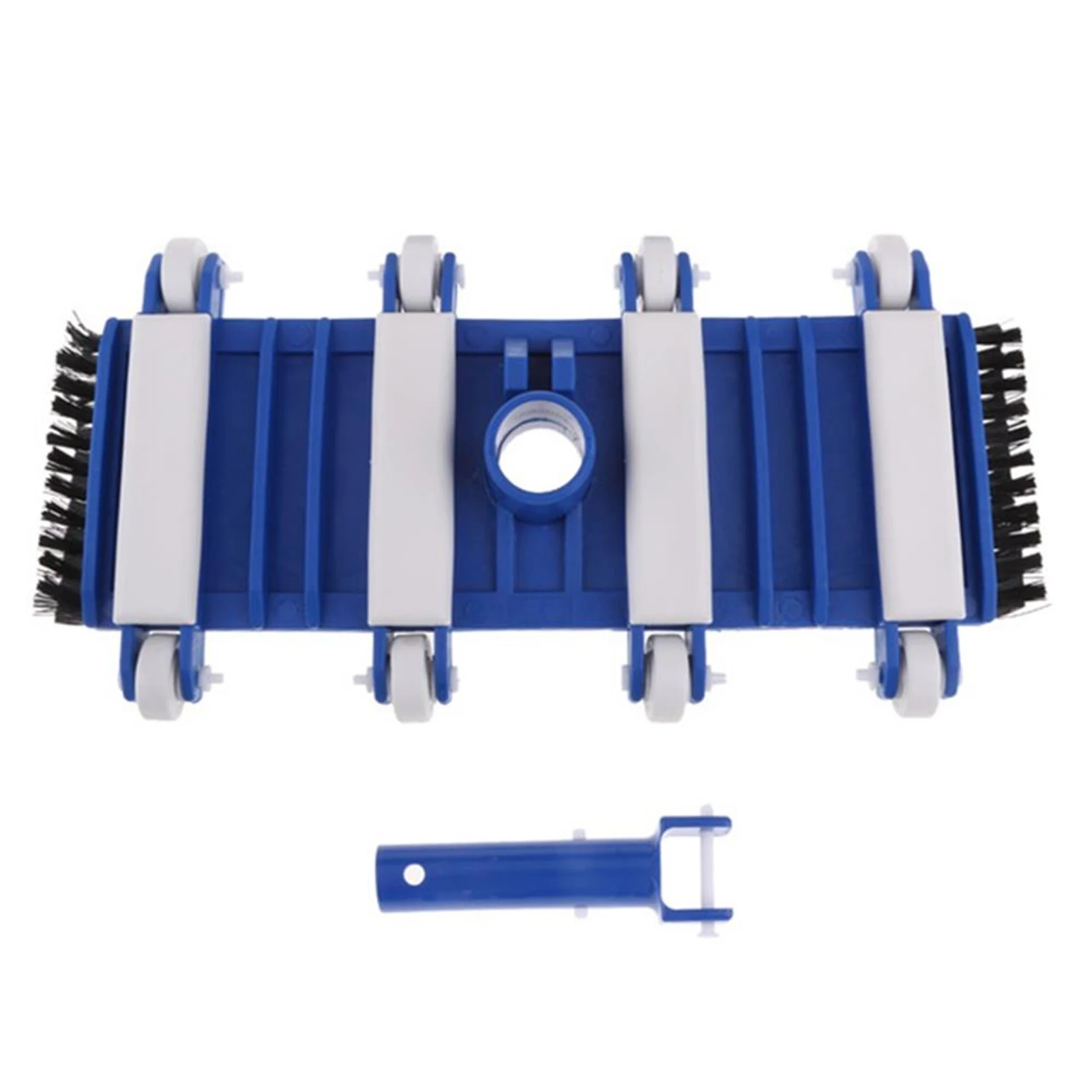 

14-Inch Swimming Pool Vacuum Head Suction Head with Brush Flexible Vacuum Brush Head with Weighted Base Vacuum Attachment