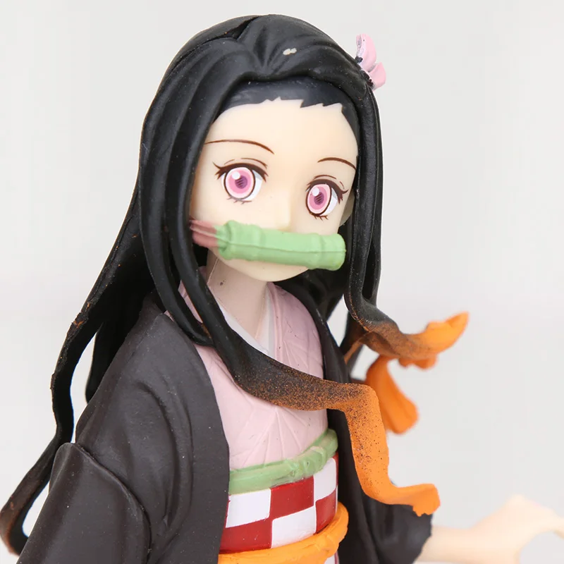 16 см Kamado Tanjirou Kamado Nezuko Фигурка Игрушка Аниме демон убийца Kimetsu no Yaiba ПВХ фигурка модель игрушки