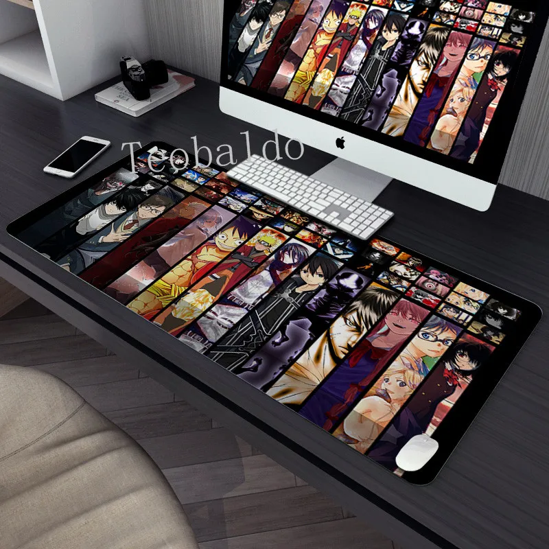 Игровой коврик для мыши большой с изображением Симпсонов изысканный