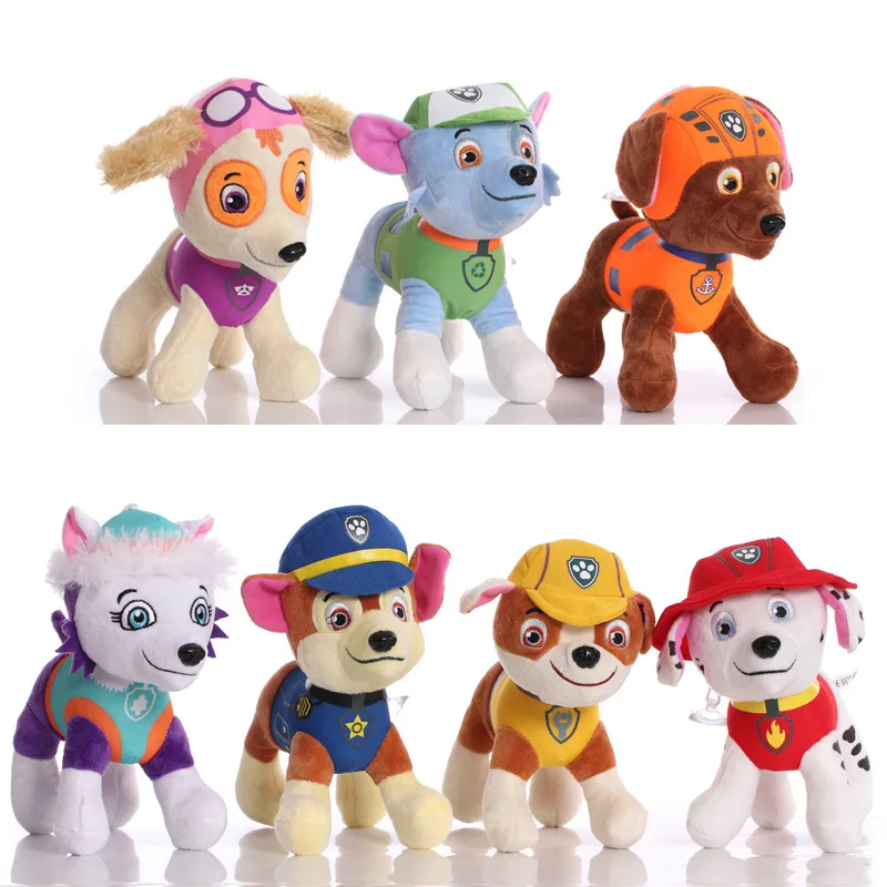 

Paw Toys Plush 20-30cm Cartoon Plush Doll Patrol Dog, Children Toy Puppy Dog Patrol Anime Figure Juguetes Patrulla Canina Toys