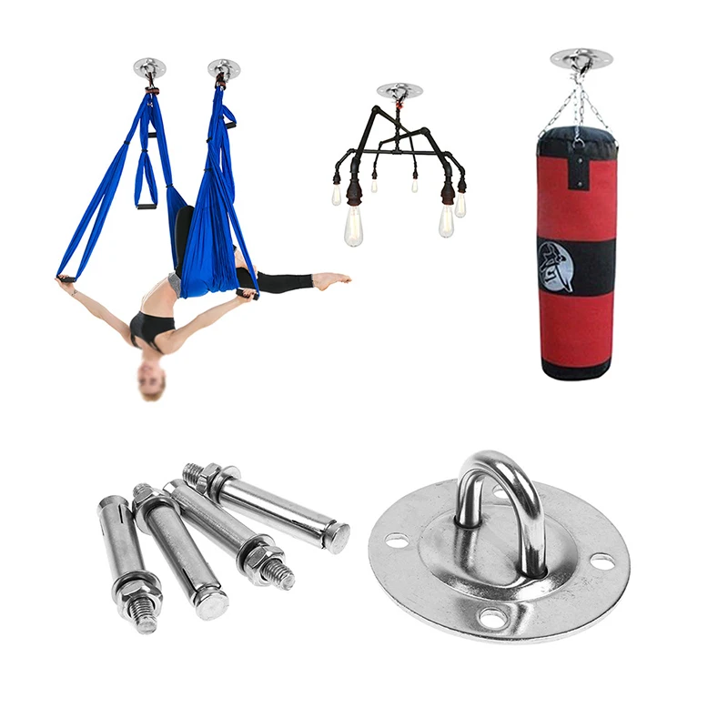 1/2 шт. тяжелый гамак с фиксированной пряжкой настенное крепление из нержавеющей