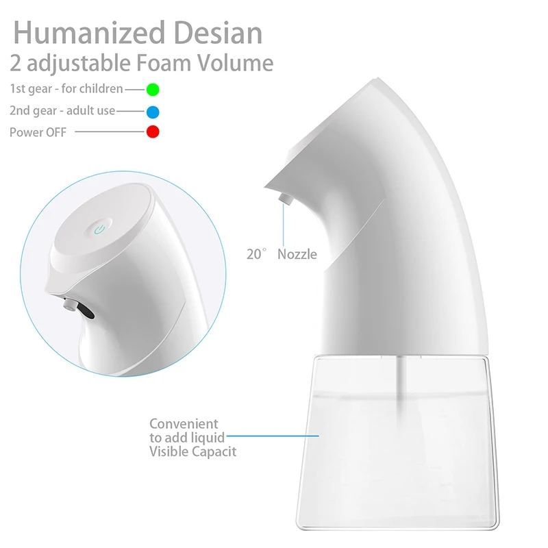 

Automatic Contactless Portable Phone Washing with Induction Soap Dispenser Smart Soap Dispenser