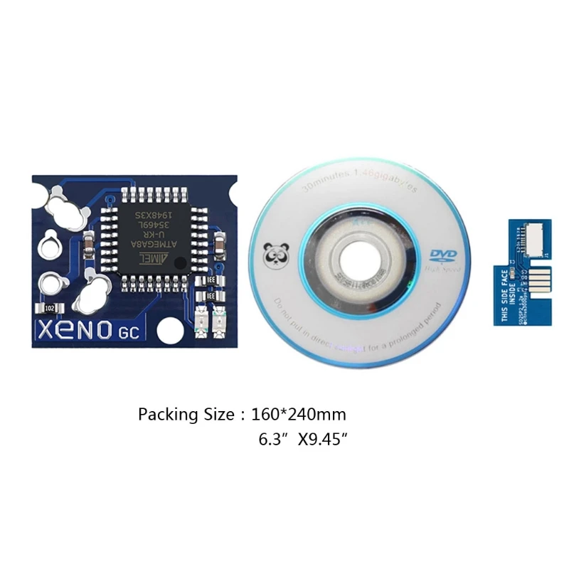 Чип SD2SP2 адаптер карты мини диск DVD наборы для игровой консоли NGC Upgrad | Электроника