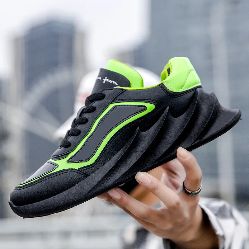 

2021New Men's Branded Sneakers Vulcanize Shoes Flat Fashion Comfortable Men's Sneakers Tennis Shoes Skateboard Shoes Men's Shoes