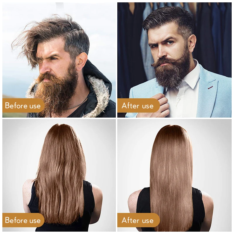 

Multifunction Hair Straightener Iron Straightening Hot Heating Comb Brush Corrugation Curling Hair Curler Comb