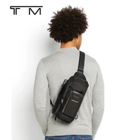 232399 alpha bravo series fashion stitching mens ballistic nylon shoulder messenger bag chest bag
