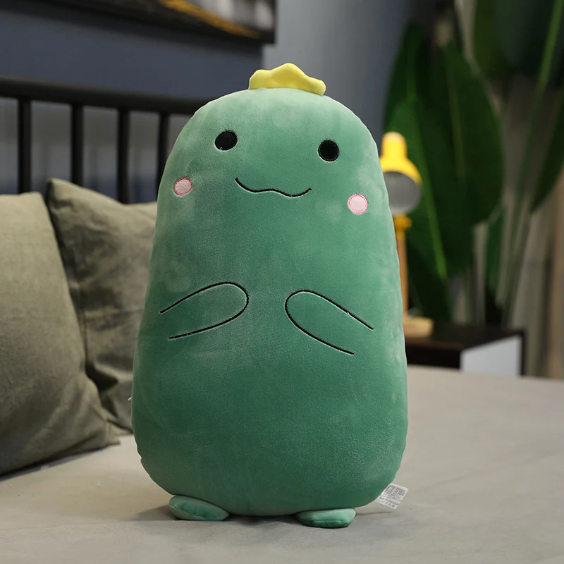 Плюшевые динозавры Единорог лягушка лиса Бегемот Игрушки Kawaii Подушка мягкие
