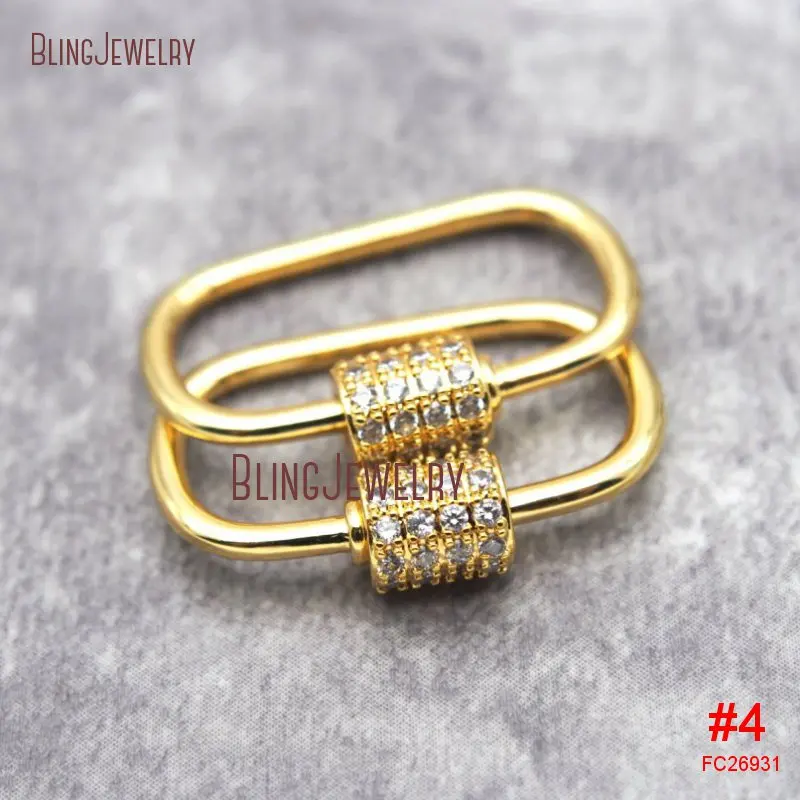 Роза золото серебро пистолет черный CZ микро паве овальной формы винтовая