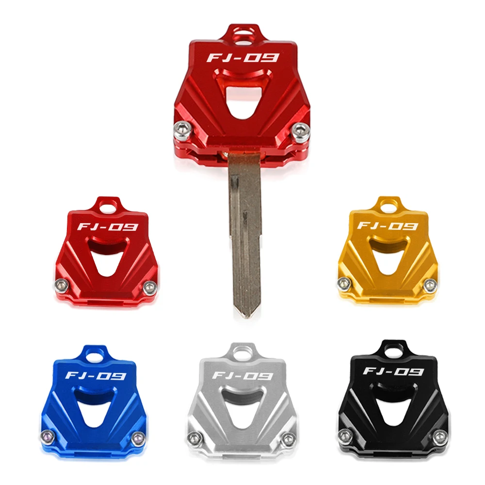 

For Yamaha FJ09 FJ 09 2015-2017 2016 Motorcycle CNC Key Cover Cap Creative Products Keys Case Shell Accessories With FJ-09 Logo