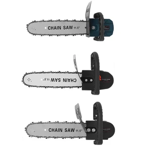 Кронштейн для электрической угловой шлифовальной машины, 11,5 дюйма, сменный кронштейн 100 125 150, промышленный полировщик, модифицированный преобразователь подставки для бензопилы, сделай сам