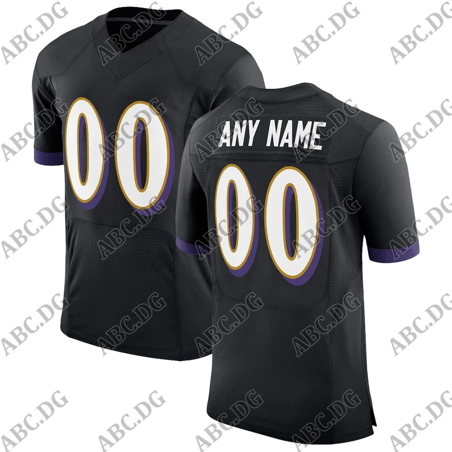 

Men Women Kid Youth Baltimore Black Speed Machine Elite Custom Jersey Any Name Any Number