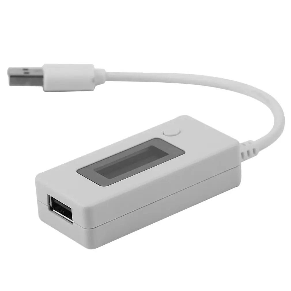 Профессиональный ЖК USB мини тестер напряжения и тока детектор мобильного тестер мощности питания KCX-017