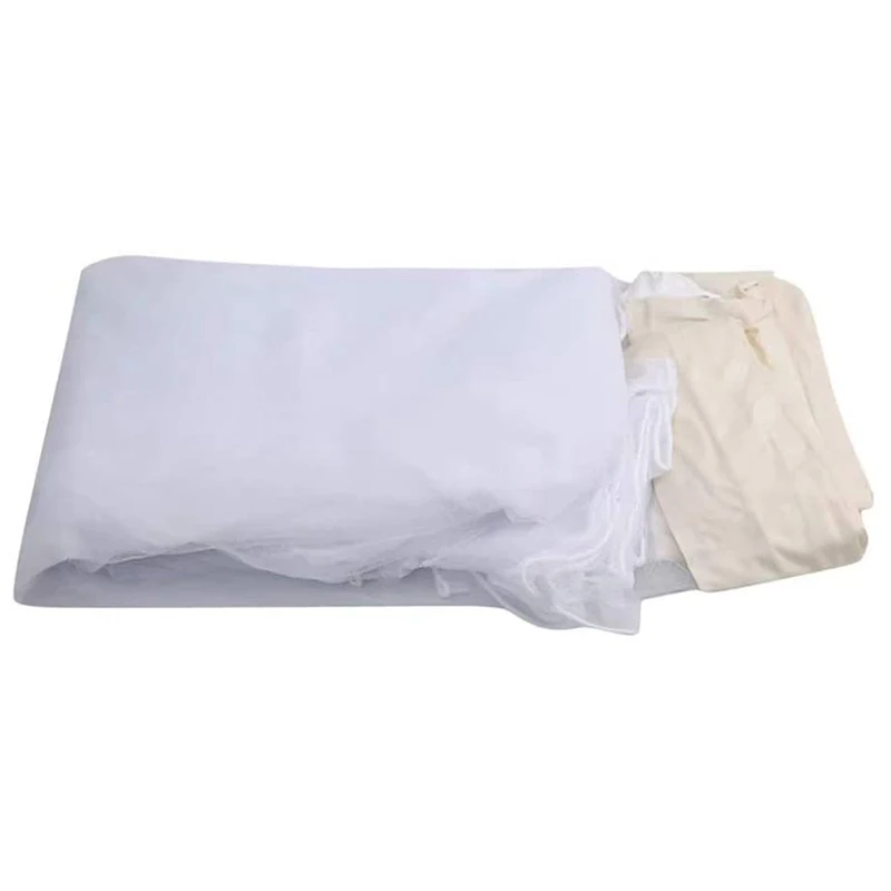 

Patio Umbrella Mosquito Net Courtyard Umbrella Net Cover Umbrella Mosquito Net Cover, Insect Net Cover, for Garden