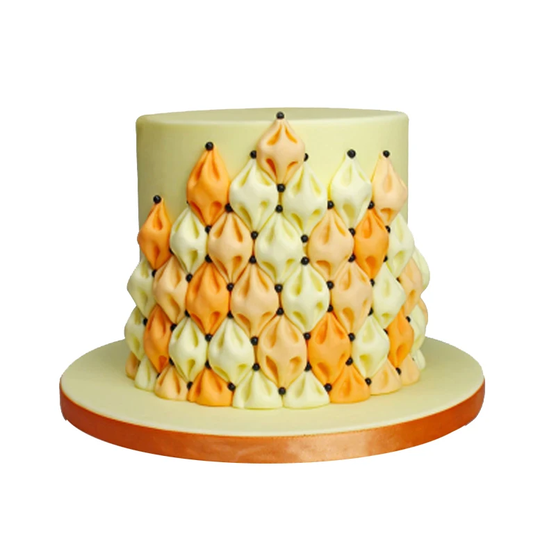 Легкая ткань слоеные силиконовые формы помадные торты декоративные инструменты