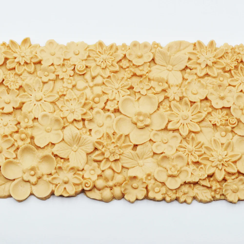 Цветок сливы хризантемы четырехлепестковый цветок помадка торт Силиконовая