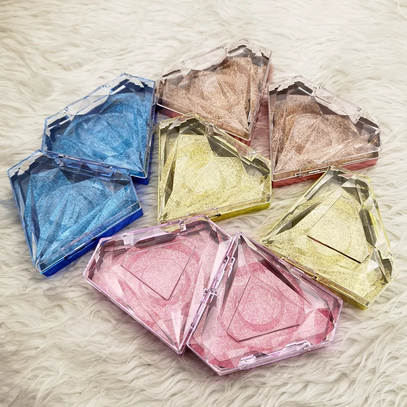 Оптовая продажа накладные ресницы упаковочная коробка Пользовательский логотип