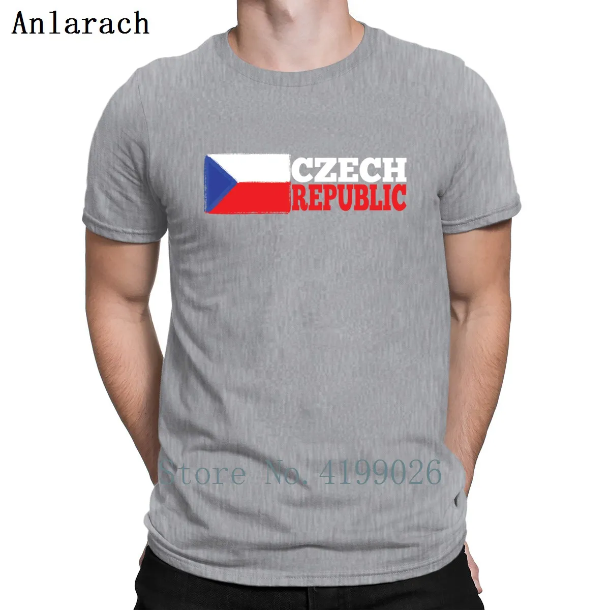 Футболка в чешском стиле футболка сезон весна-осень Дизайнерские повседневные
