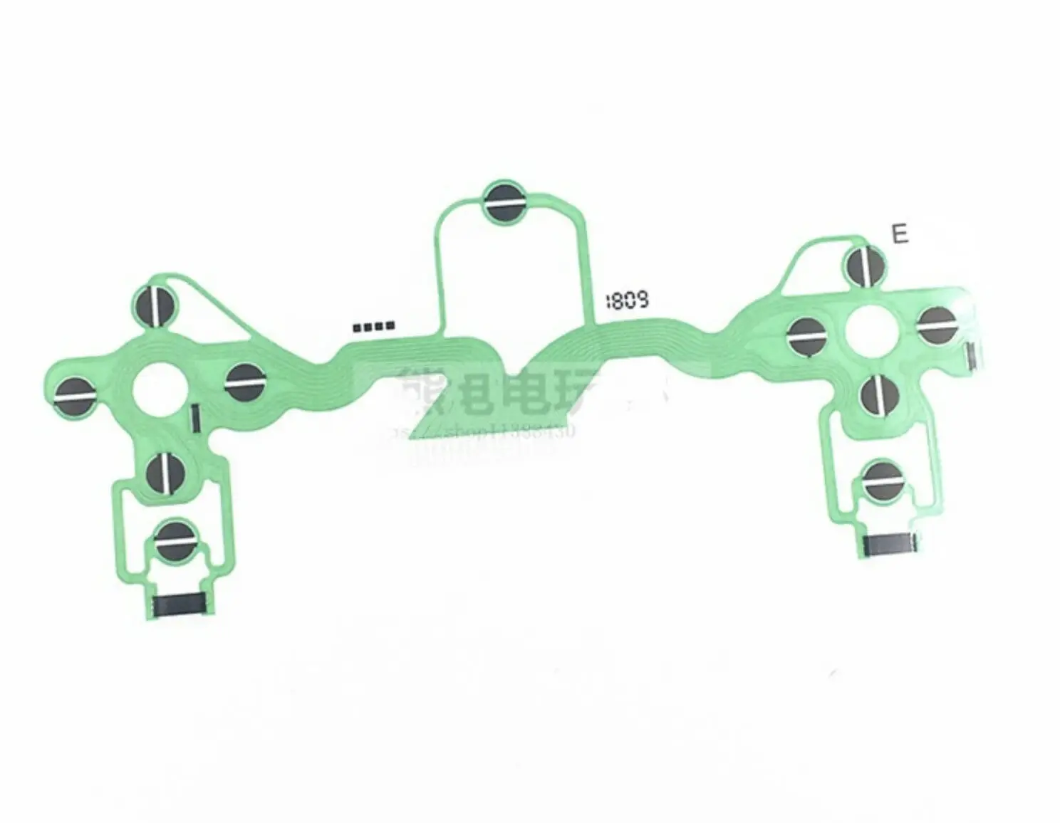 

2PCS Original Green Conductive Film Keypad Flex Cable Ribbon for PS4 JDM-001 010 011 Controller Dualshock