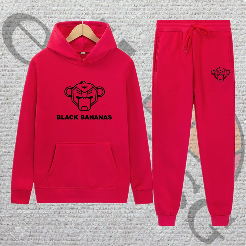 

2021 New Autumn and Winter Men's Sets Hoodies+Pants Harajuku Sport Suits Casual Sweatshirts Tracksuit Brand Sportswear