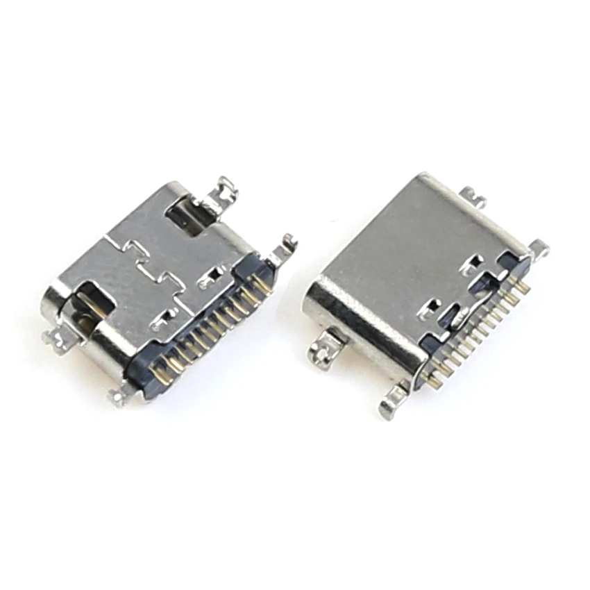 50/100 шт. разъем Micro USB 3 1 Type C для зарядного порта штекер SMD DIP Type-C гнездовой Xiaomi Huawei