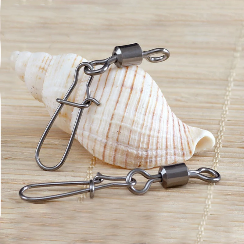 100 шт./компл. рыболовные соединительные шарниры блокировочный штифт вертлюг для