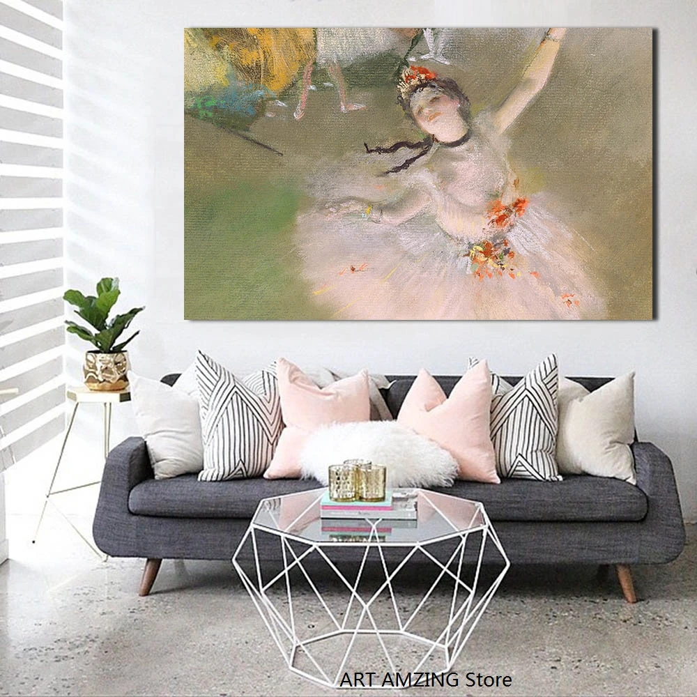 Эдгар дегас Танцующая балерина классическое искусство Картина на холсте