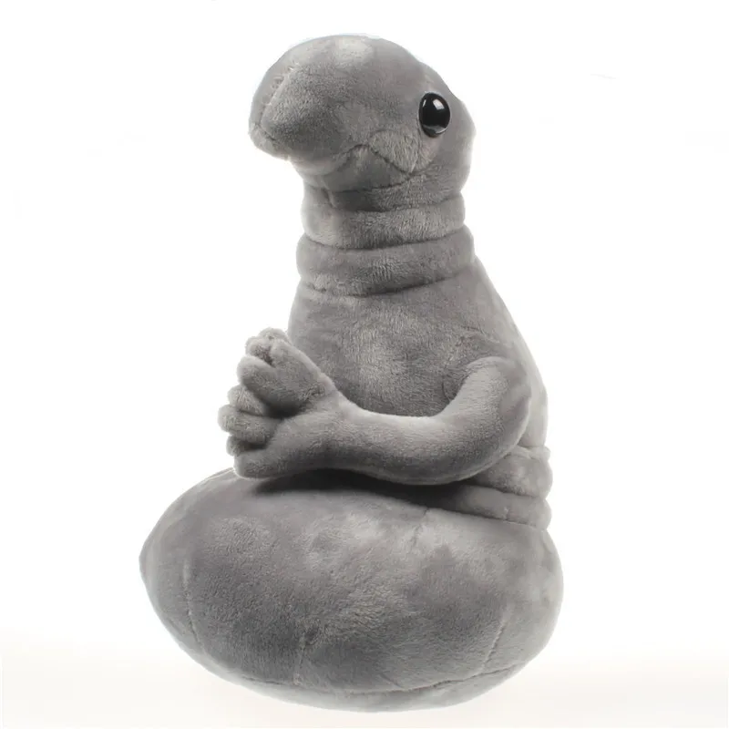 

Stuffed Waiting Plush Toy Gray Blob Toy Doll Plush Toys