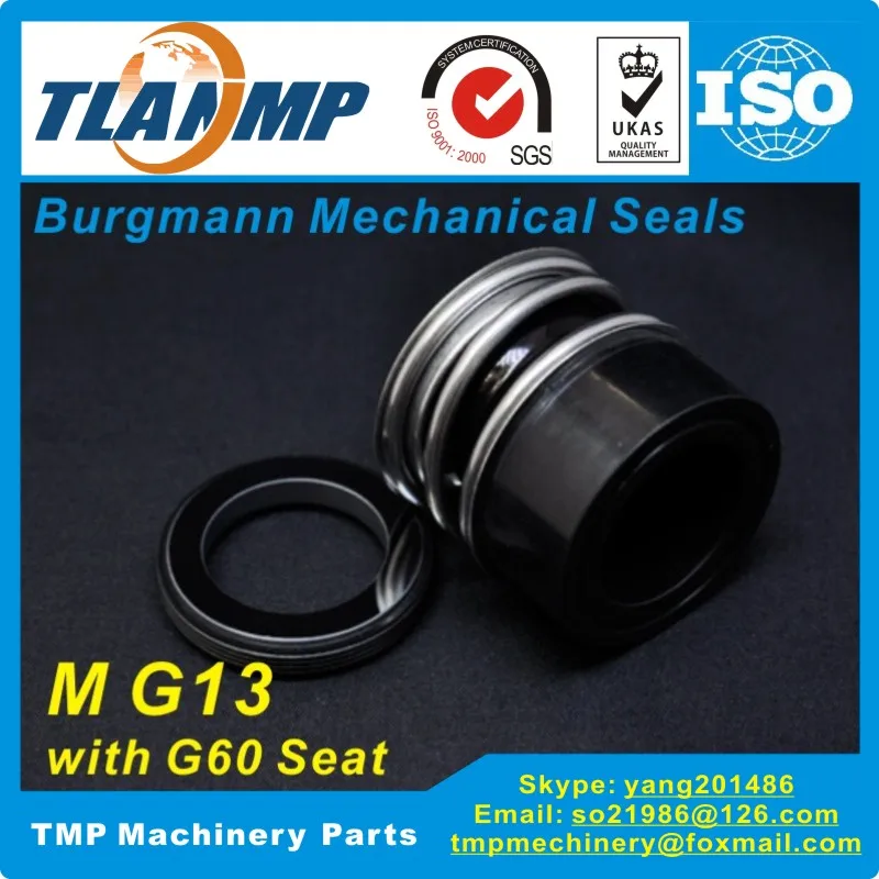MG13 12 (MG13/12 G60) TLANMP механические уплотнения Burgmann для водяных насосов со