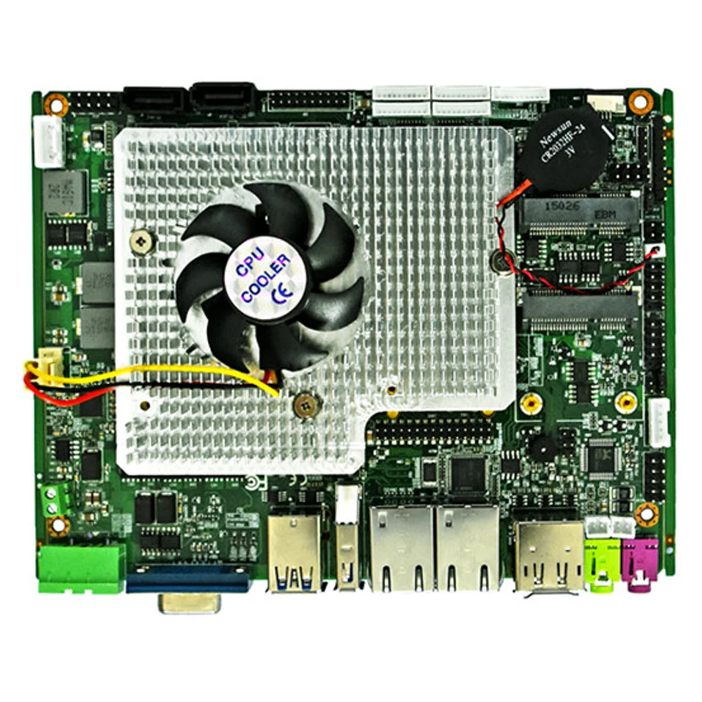 Новейшая Промышленная материнская плата Mini itx без вентилятора с процессором intel