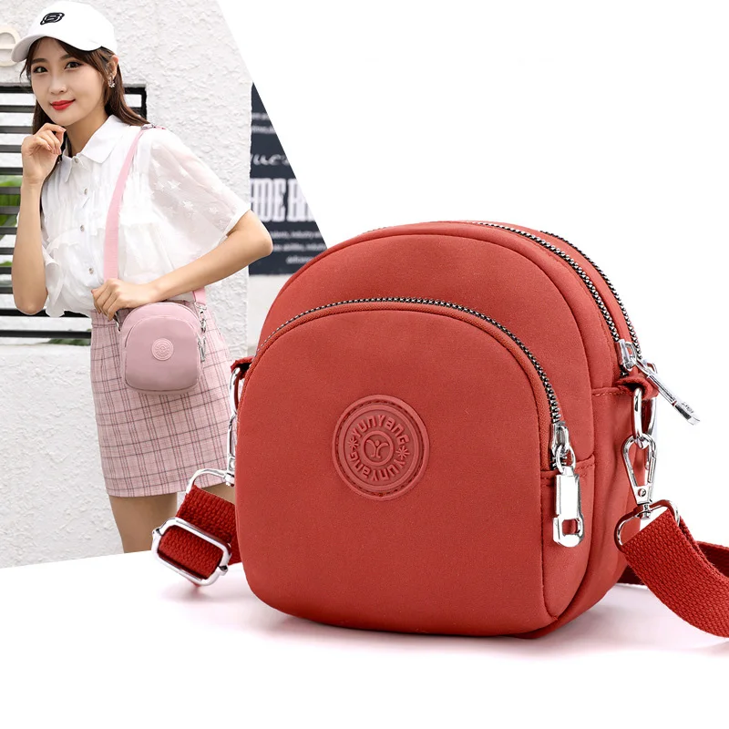 

Women's Waist BagHhigh Quality Lightweight Female Shoulder Bag Solid Color Small Handbag Multifuction Phone Crossbody Bag M202