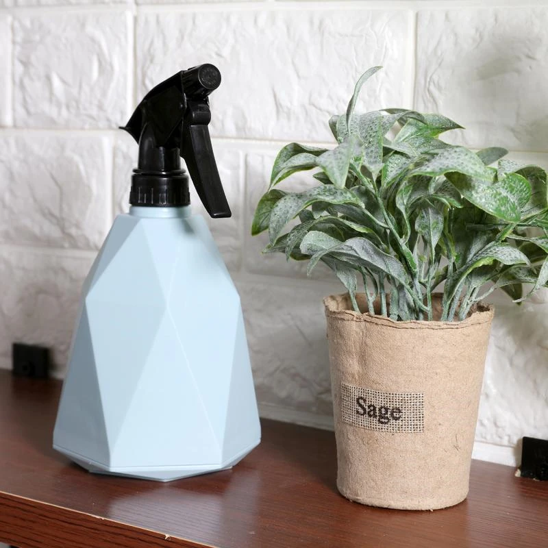 600ml Water Cans Home Flower Plants Diamond Watering Can Portable 2 Modes Sprayer Household Cleaning Misting Tool | Дом и сад